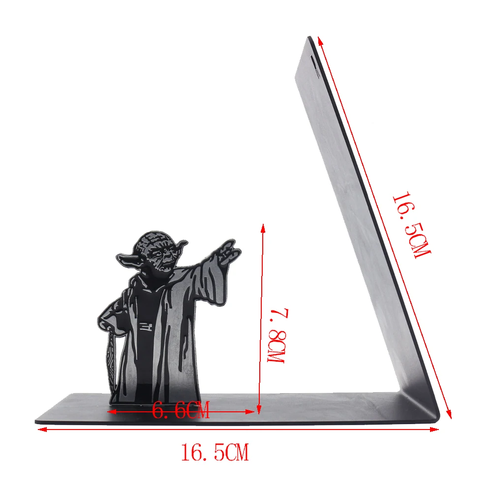 Star Wars Yoda Bookshelf Master Force Bookshelf Stand Yoda Bookend Star Wars Bookshelf Keychain Table Accessories Movie Jewelry