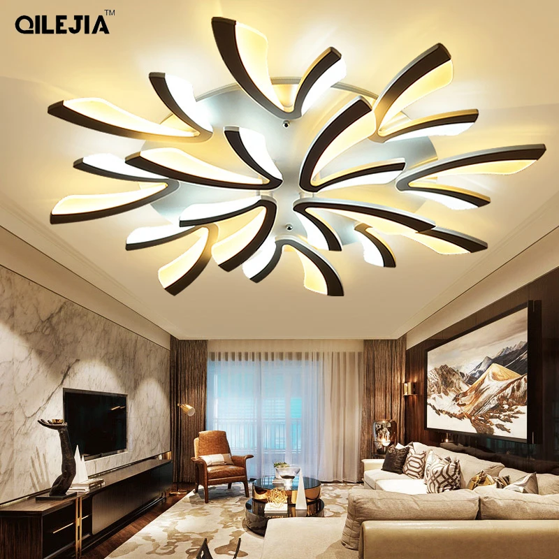 Led ceiling light for living room bedroom White Simple Plafond led ceiling lamp home lighting fixtures AC90-260V