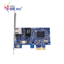 DIEWU Boardcom BCM5751 PCI-E Настольный 1Gigabit Ethernet сетевой карты Адаптеры для сим-карт RJ45 NIC: 10/100/1000M сетевой адаптер Поддержка ESXi5.5