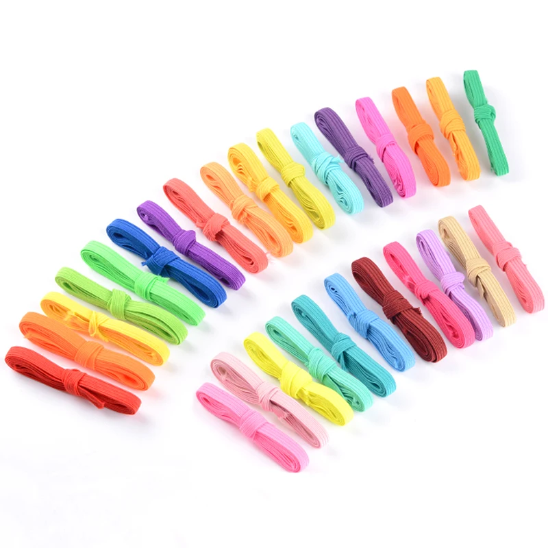 

6mm color high-elastic high-quality round elastic band / round elastic rope / rubber band elastic line / sewing accessories