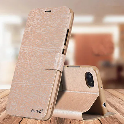 Xiaomi Redmi 6a حالة مختلط اللون محفظة بو الجلود فليب حالة ل Xiaomi Redmi 6a غطاء أزياء الدنيم النسيج تجارية (سابقا) الهاتف حقيبة