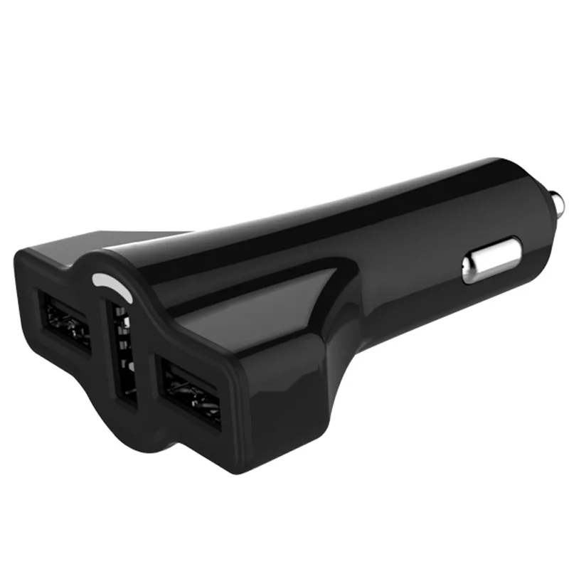 STOD 3 USB Автомобильное зарядное устройство 5.2A Быстрая зарядка для iPhone Se 4S 5 5S 6 7 Plus iPad samsung huawei zte lenovo ASUS gps автомобильный адаптер - Тип штекера: Универсальный