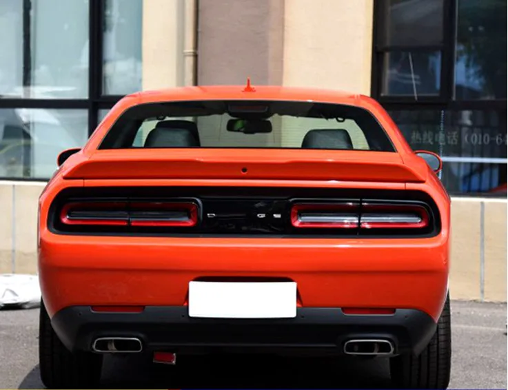 Для Dodge Challenger спойлер стиль высокое качество абс материал заднее крыло праймер цвет задний спойлер 2009