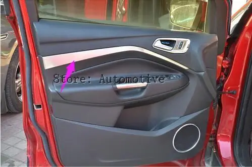 Нержавеющая сталь внутри двери формы полосы крышки 4 шт для ford Escape2013 2014 2015 |