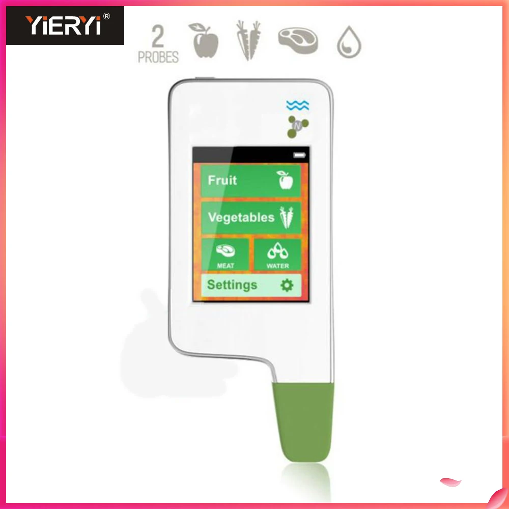 

GREENTEST Double Probe Greentest 3 Nitrate Pesticide Residue Food Detector for Vegetables, Fruits, Meat, Water Quality