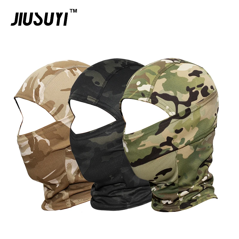 

5Pcs/Lot Balaclava Chiefs Camo Tactical Wargame Airsoft Protection Full Face Mask Bicycling Skiing Sports Windproof Headgear