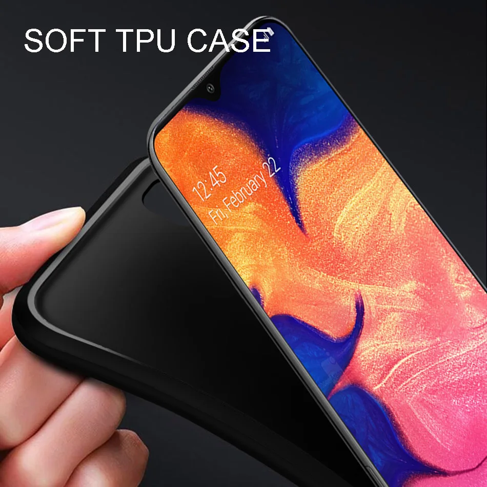 Силиконовый чехол для Samsung Galaxy A10 A20 A30 A40 A50 A60 A70 чехлы A 70 2019 A50s противоударный из