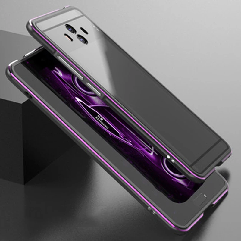 Чехлы панель для huawei mate 10 Capa с жесткой задней панелью металлический бампер бизнес чехол для телефона huawei mate 10 ALP-AL00 металлический корпус