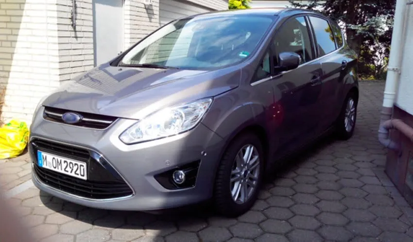 Eemrke для Ford C-Max 2010-2014 3 в 1 СИД DRL Ангел глаз противотуманных фар автомобиля укладки высокая Мощность Габаритные огни аксессуар