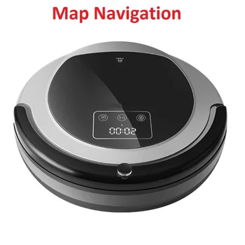 

NEWEST Arrival Robot Vacuum Cleaner B6009,Map Navigation,Smart Memory,Suction 3000pa,Dual UV Lamp, Wet Dry Mop,Robot aspirador