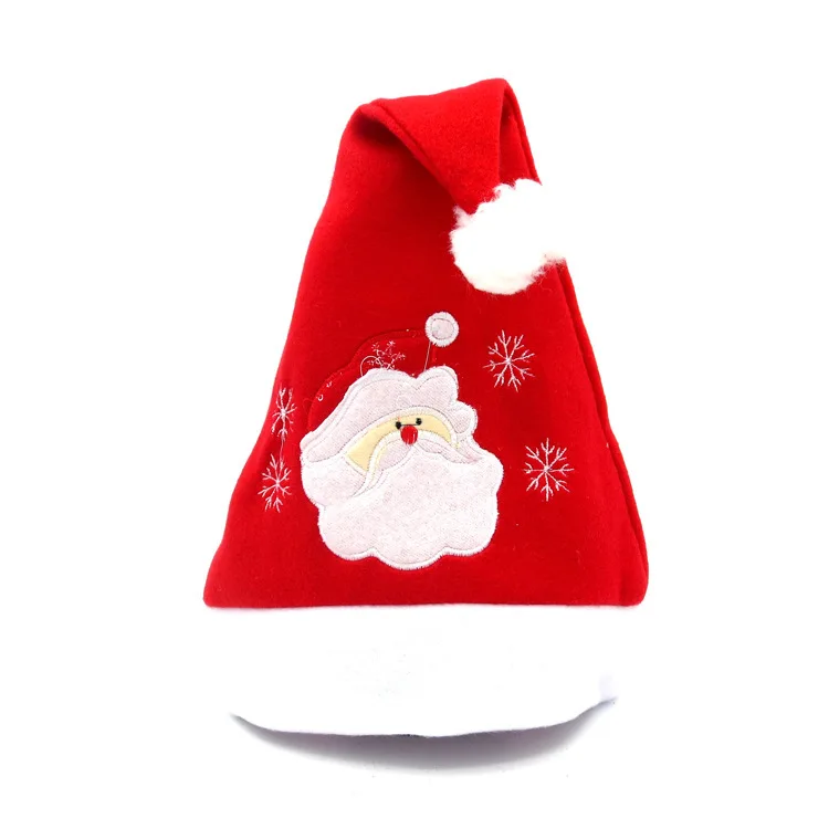 3 Дизайн новых красный Merry Рождество Шляпы для веселого Рождество партии. Детский праздник подарок