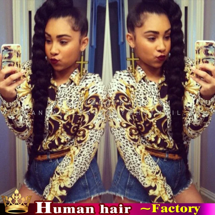 Claw clip braids ponytails crochet Braiding Hair big