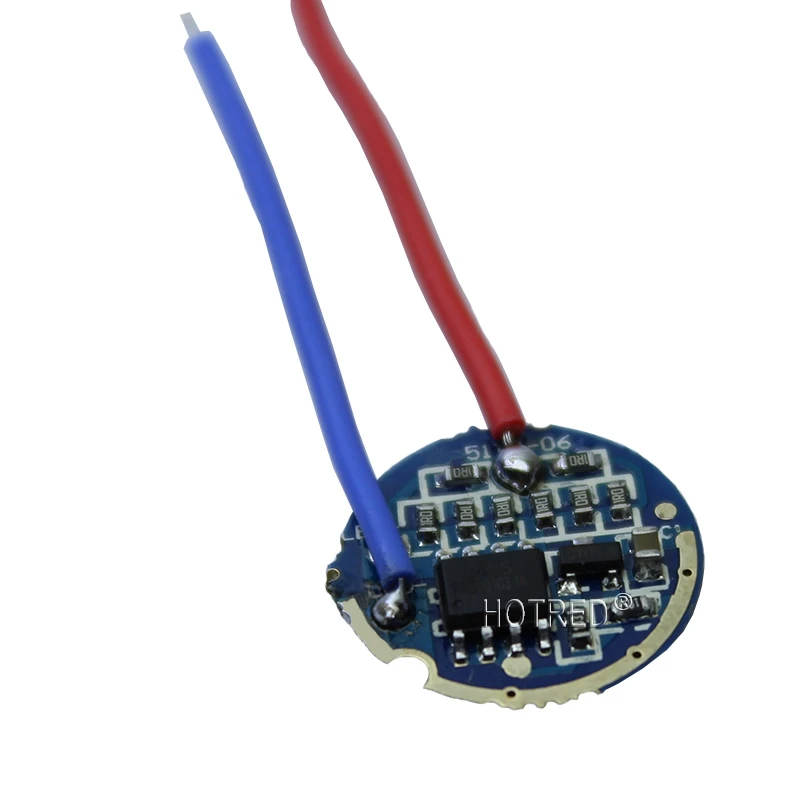 50 шт. cree xml led XPL xml2 T6U2 драйвер 17 мм 20 3 4 2 в 2.2A 5 Режим светодиодный 7 В батарея для CREE XM