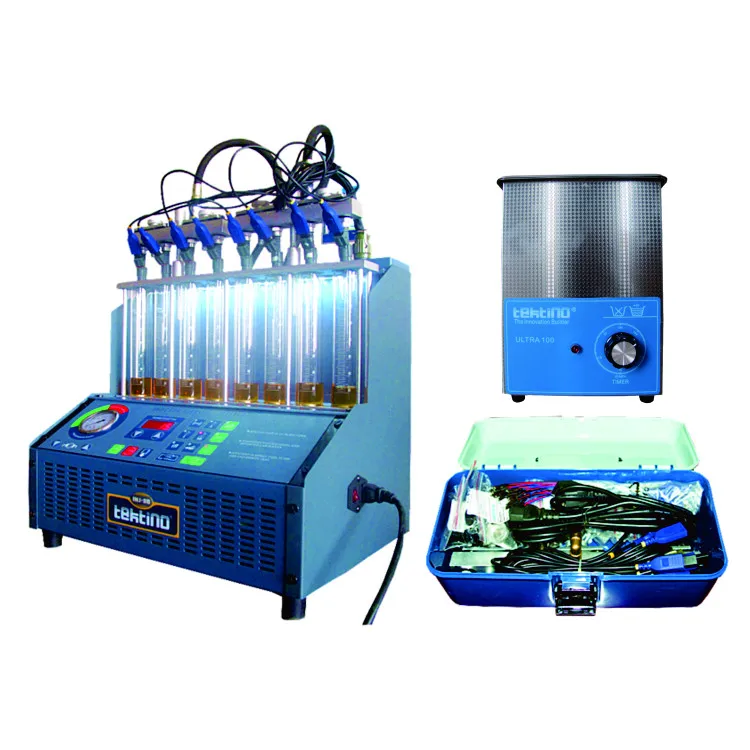 

new high quality fuel injector cleaner Tektino INJ-8B Engine Carbon Tester 8 jars petrol nozzle cleaner