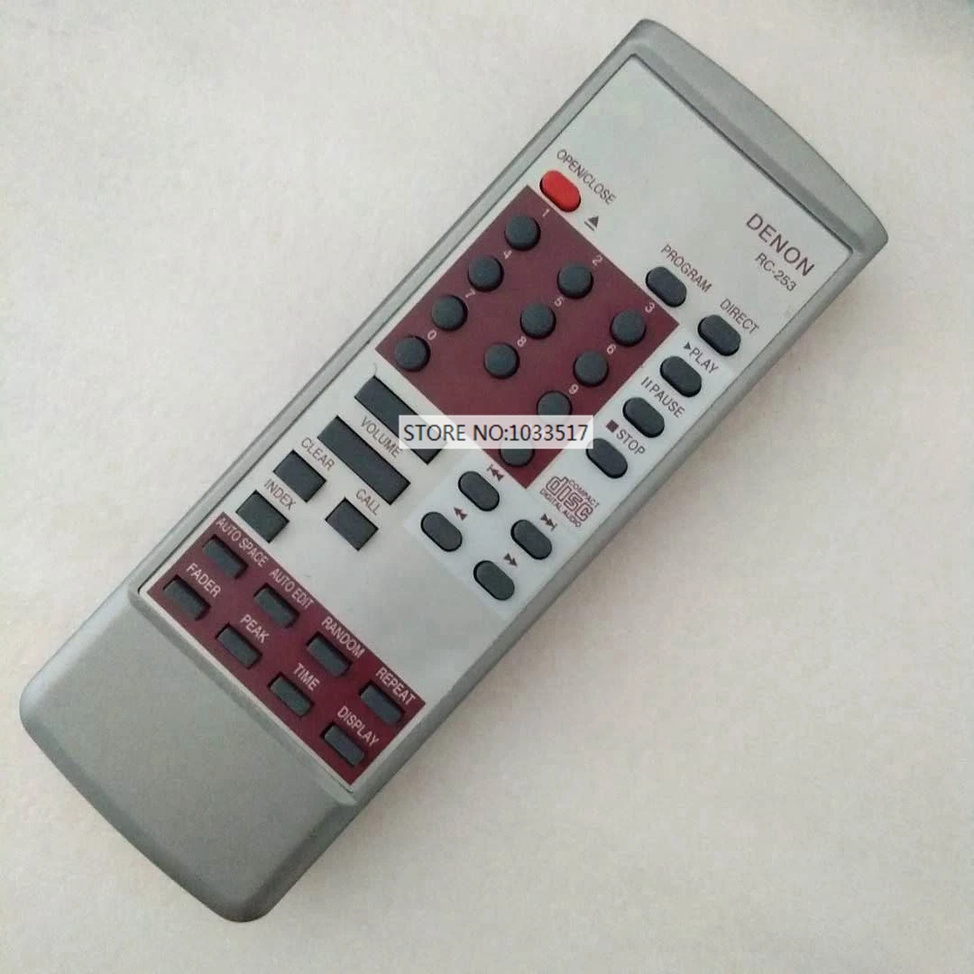 

New Replacement For Denon RC-253 CD Remote Control Remote Controller