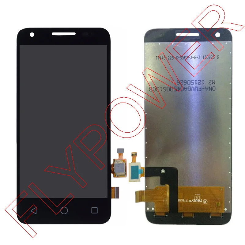 

100% Warranty LCD Display +Digitizer touch Screen Alcatel One Touch Pixi 3 4.5 4027D 4027X 4027A OT4027 By free shipping