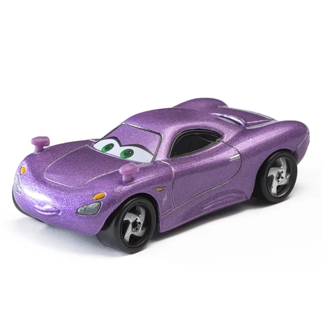 Disney Pixar Cars 3 Flo Cruz Ramirez Lightning McQueen Mater Jackson Storm 1:55 литая металлическая модель из сплава игрушка автомобиль ребенок подарок мальчик - Цвет: Holly