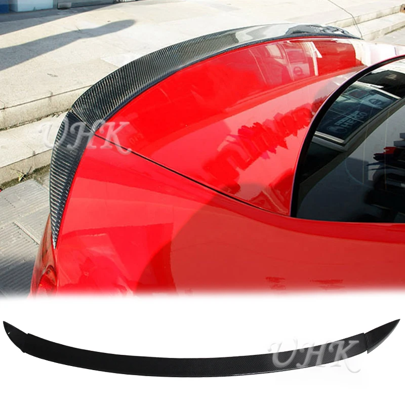 

UHK For Audi A4L B8 3 Piece Carbon Fiber Rear Spoilers Air Wings Boot Car Racing Trunk Accessories Spoyler Tail Wing