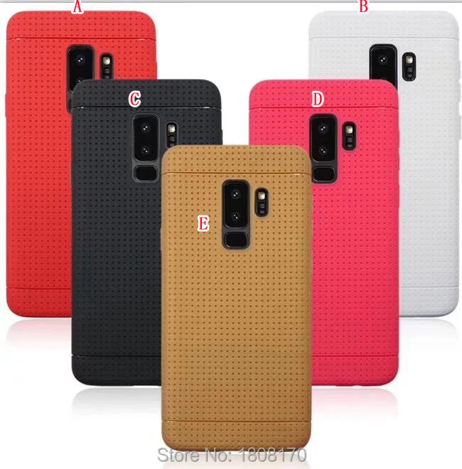 C Ku цветной мягкий силиконовый гелевый Чехол в горошек для Samsung Galaxy S9 Plus чехол