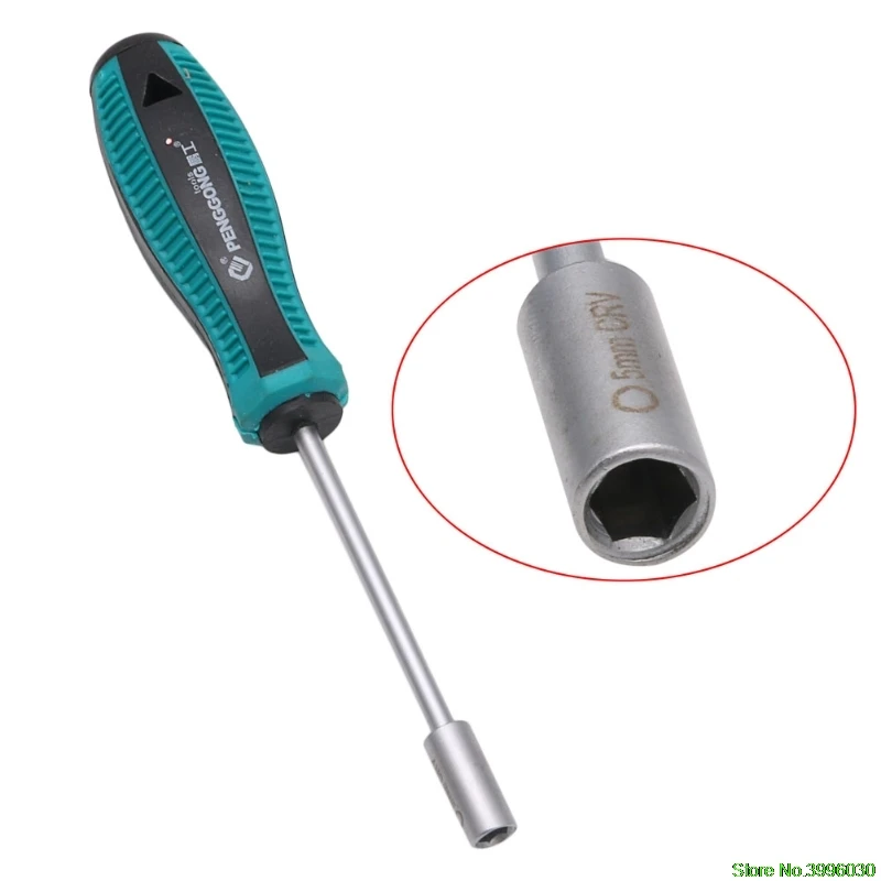 Торцевой ключ отвертка металлическая Шестигранная гайка ключ ручной инструмент отвертка 3 мм-10 мм
