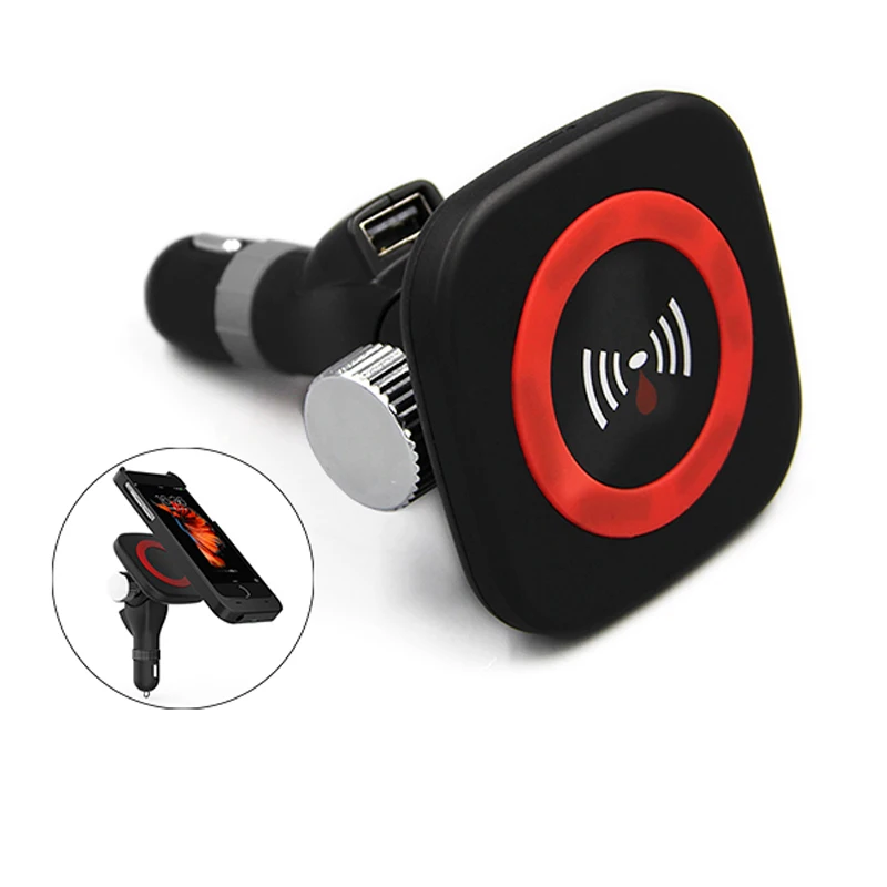 Cell phone chargers KT07 Qi standard quick charging car lighter USB