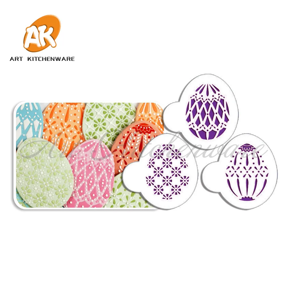 

Faberge Easter Egg Cookie Stencils, Cake Tools Decorating, Baking Tools for Cakes, Cake Supplies, Decorations for Cakes