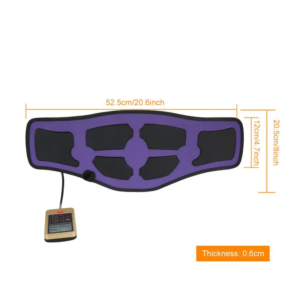Уход за телом электрическое нагревание терапия Массаж Пояс для похудения импульсы боль в животе облегчение тела тонкий мышечный Стимулятор пояс для похудения