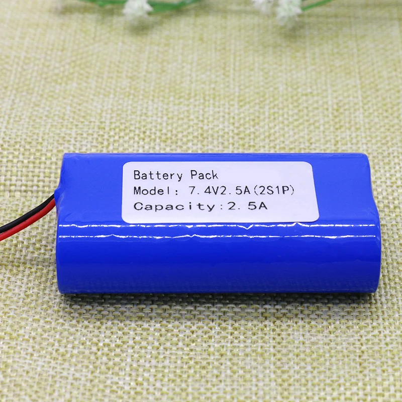 KLUOSI 7,4 V/8,4 V 2S1P 2500mAh аккумулятор 18650 аккумулятор перезаряжаемый аккумулятор для велосипедных фар/CCTV/камеры/Электрический