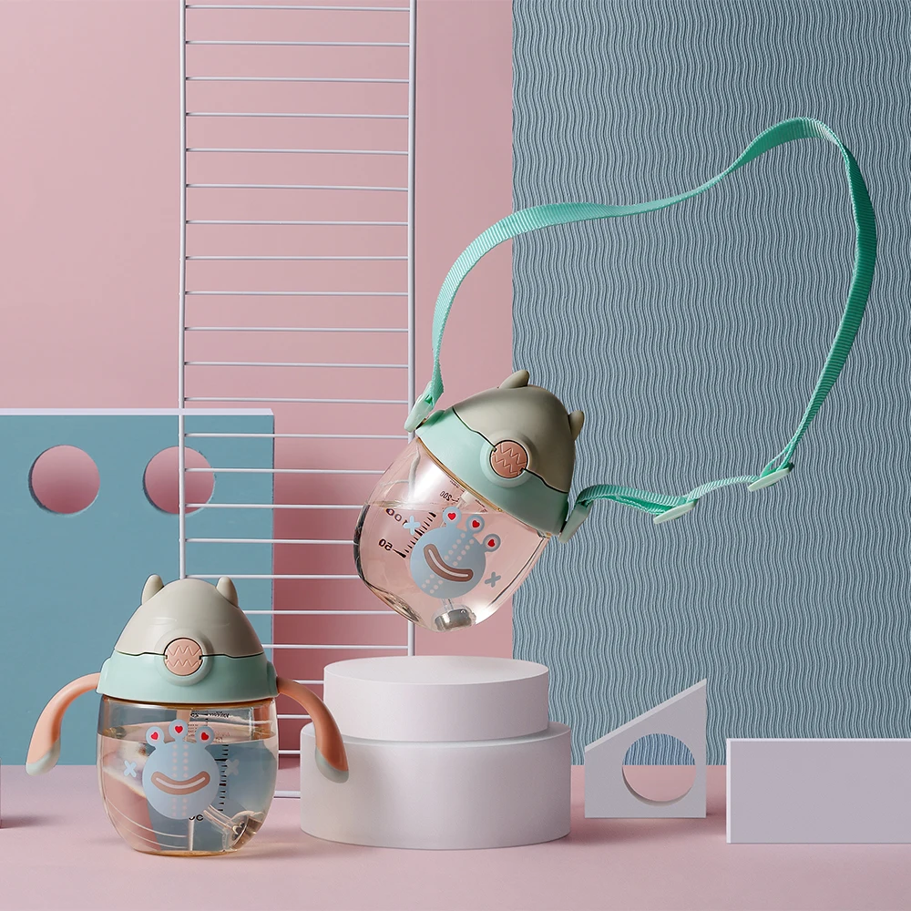 VALUEDER New Arrival Baby Cup PPSU Free Shipping Non-spill Portable Baby Water Bottle with Straw VALUEDER New Arrival Baby Cup PPSU Free Shipping Non-spill Portable Baby Water Bottle with Straw