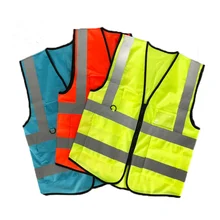 Высокий светоотражающий жилет на рабочем месте, дорожная рабочая одежда мотоциклетная велосипедная Спортивная одежда для отдыха на открытом воздухе отражательная защитная одежда