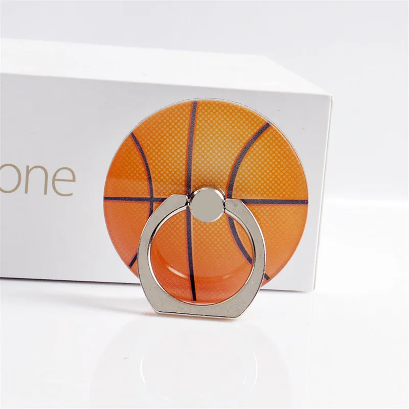 10pcs/lot Mobile Phone Stand Holder Sports Ball Finger Ring Football
