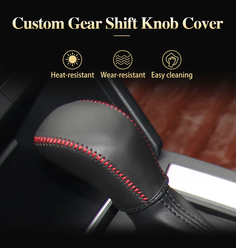 gear shift knob cover For Hyundai Elantra case ppc gear stick AT _01