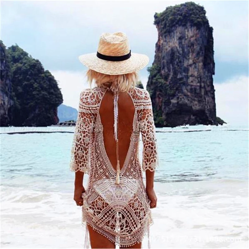Mesh-Bikini-Cover-Up-Sexy-Hollow-Out-Swimsuit-Covers-Up-Girl-Bathing-Dress-Beautiful-Swimwear-Crochet-De-Plage-Beachwear-SCL259 (4)