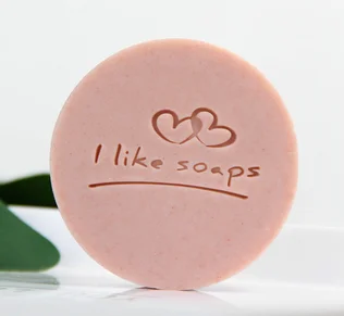

Free shipping heart handmade soap stamp mold mini diy natural patterns 3-5 cm