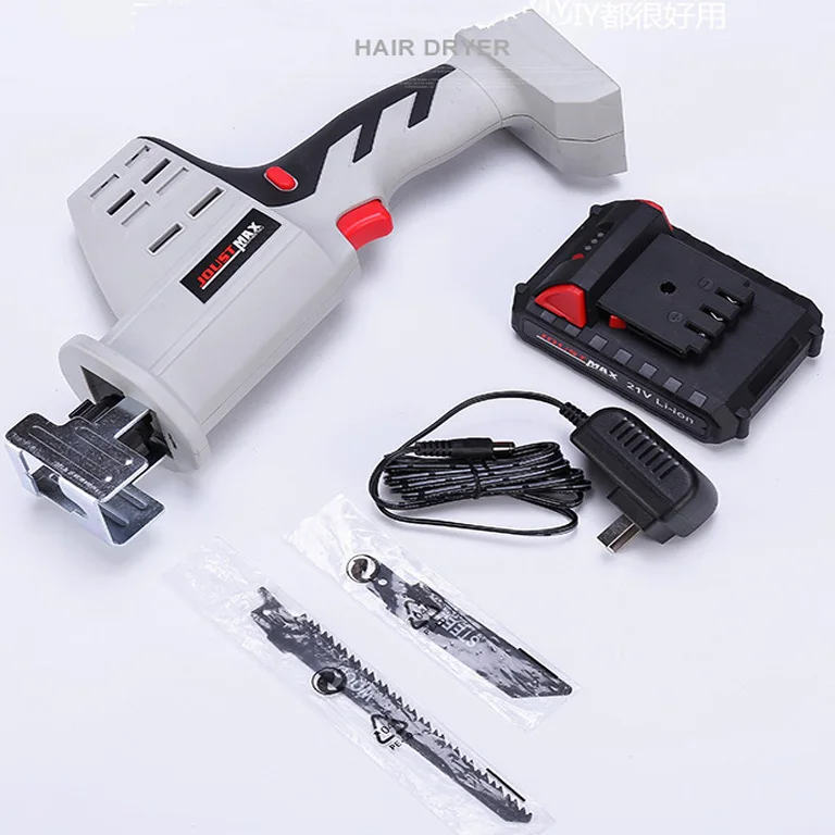 

Electric 21V Portable Charging Reciprocating Saw Electric Saber Saw for wood mutifunctional power tools