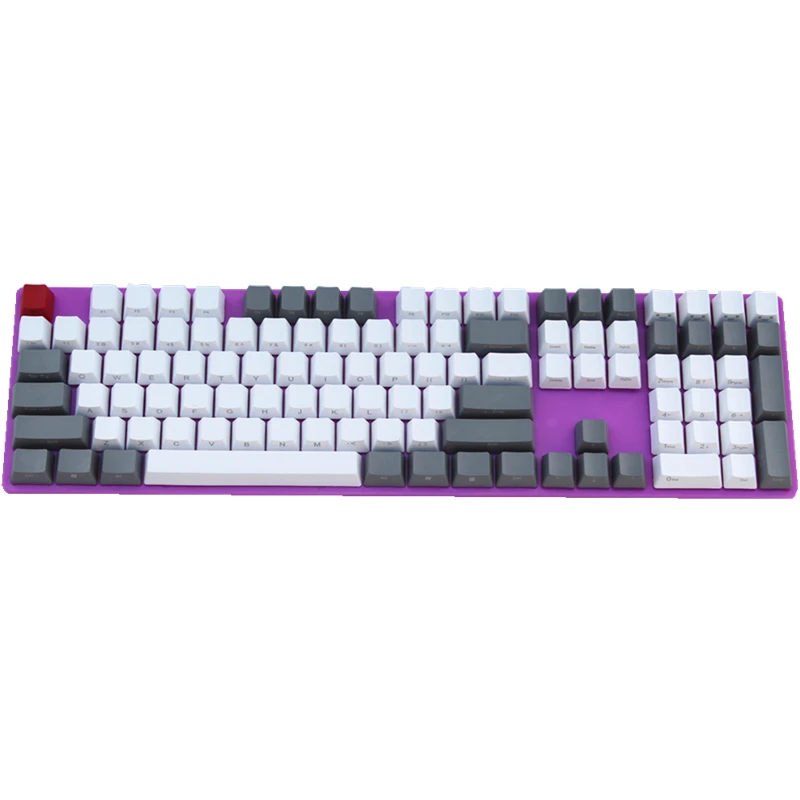 

Keycaps Side/Front Printed PBT 108 Keyset Cherry MX Key Caps ANSI Layout For 87/104/108/Anne Pro 2 Mechanical Gaming Keyboard