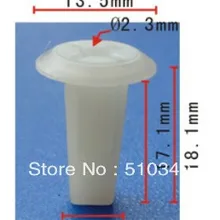 Встанет на 6 мм 6 мм отверстие фиксатор юстировочный Винт Втулка чехол для Nissan 96706-H9400 Nissan и чехол для Mitsubishi MB106212