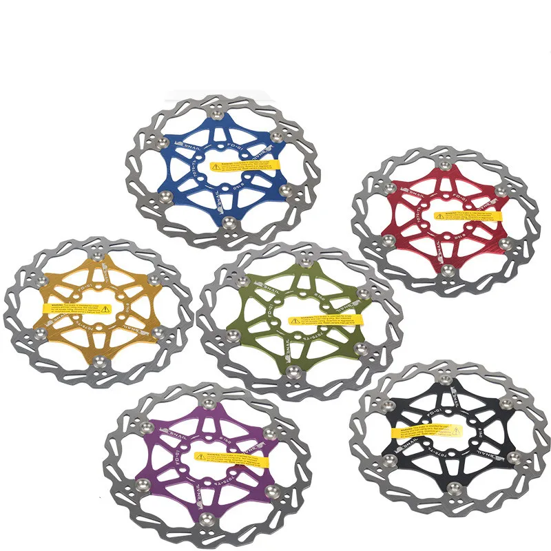 1 шт. тормозной ротор для велосипеда, сильный отвод тепла, плавающий ротор 160 мм 180 мм 203 мм MTB дисковые Тормозные колодки для велосипеда, Сверхлегкий