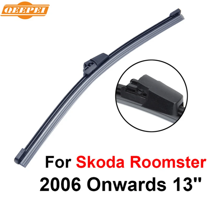 

QEEPEI Rear Wiper Blade No Arm For Skoda Roomster 2006 Onwards 13'' 5 door MPV High Quality Iso9000 Natural Rubber F1-33