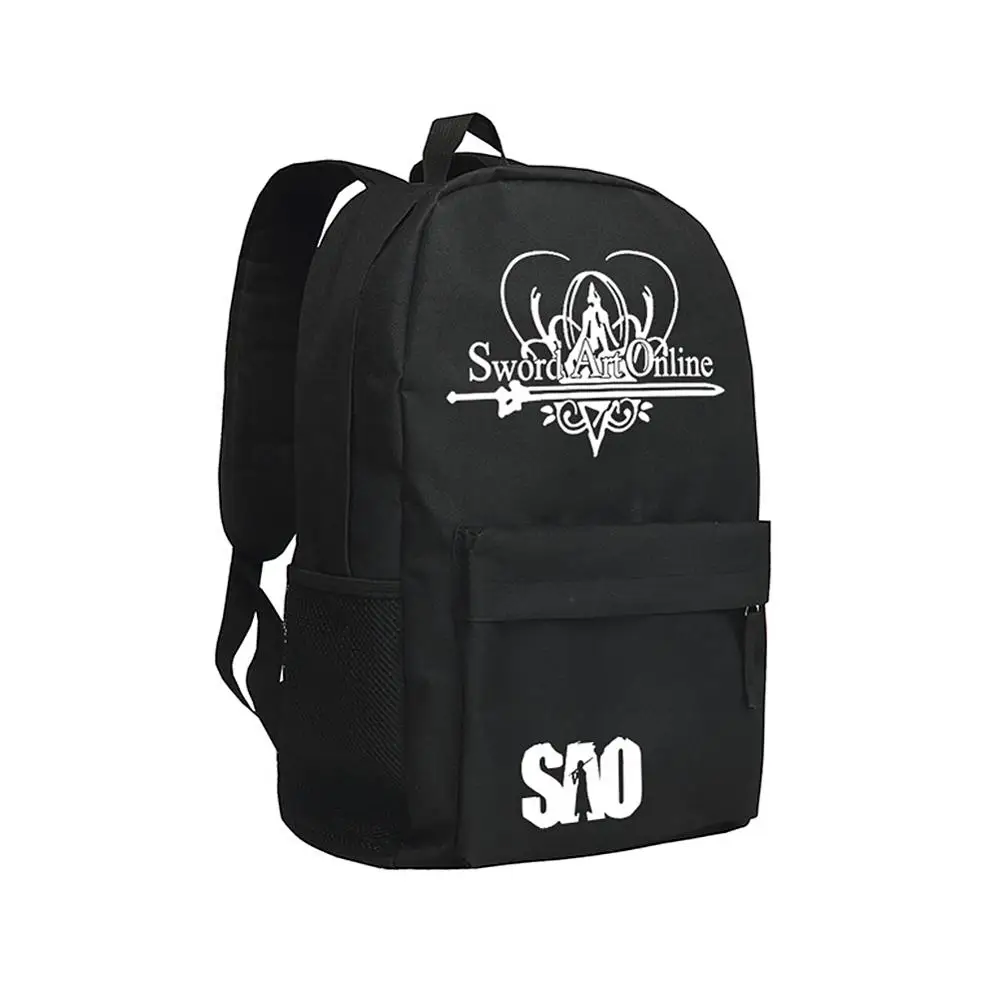 

Zshop Sword Art Online Shoulder Bag Japan Anime SAO Schoolbag for Students