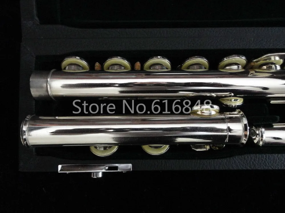 Флейта Muramatsu 1957 C Tune 16 клавиш с закрытыми отверстиями Cupronickel Посеребренная E Key