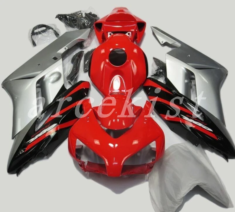 

New ABS Full fairing kit 100% Fit for Honda CBR1000RR 04 05 fairings parts CBR1000 1000RR 2004 2005 custom red silver
