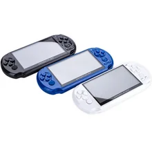 5," большой экран X9 геймпад 8 Гб игровая консоль Ручной игровой компьютер портативная игровая консоль 1080*720 разрешение с наушниками