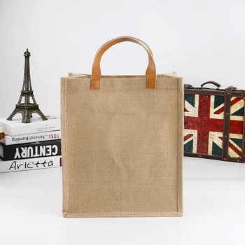 

Women Linen Luxury Tote Large Capacity Female Casual Shoulder Bag Lady Daily Handbag Fresh Beach Shopping Bag bb443