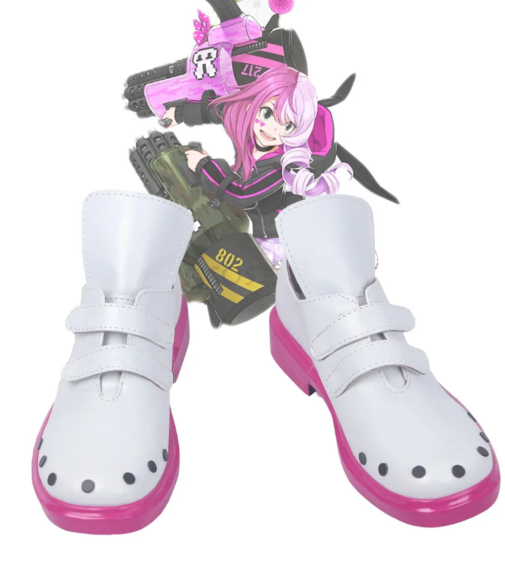 

Game COMPAS Megu Cosplay Boots Shoes Custom Made Any Size