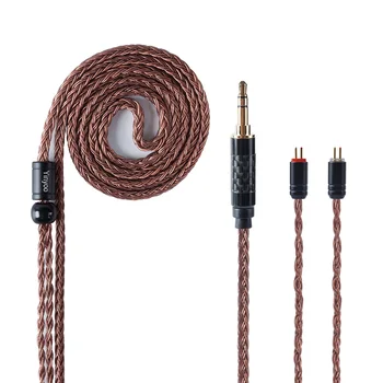 

Yinyoo 16 Core Balanced Import Single Crystal Copper Cable 2.5/3.5mm With MMCX/2IN Connector for KZ ZSX ZS10 PRO TRN BA5 V90