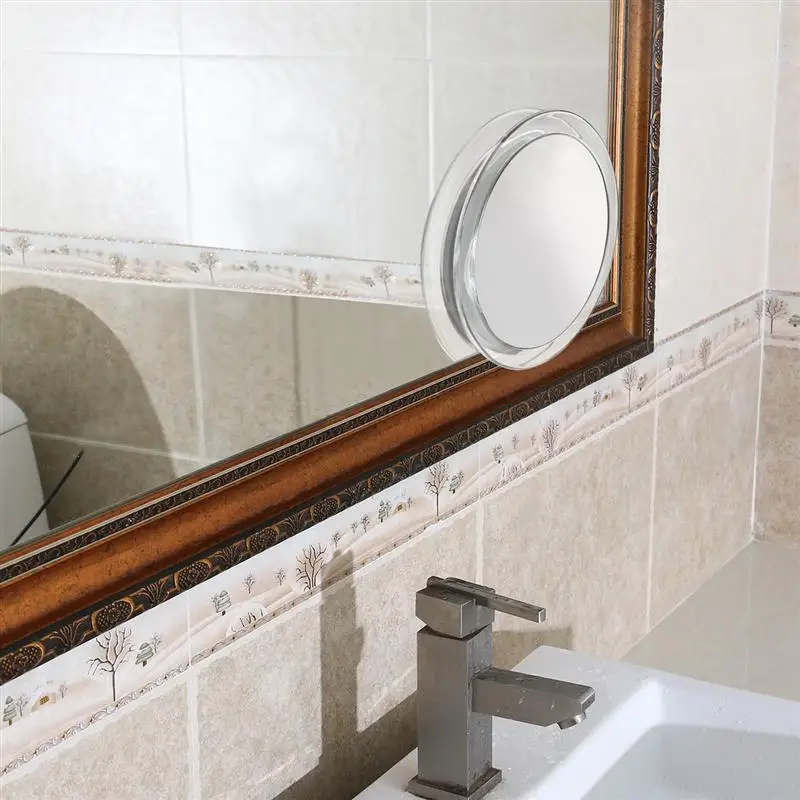 5,9 дюймов 10x увеличительное круглое зеркало для макияжа складное карманное косметическое зеркало увеличительное зеркало с 3 присосками
