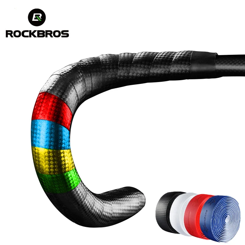 ROCKBROS Cycling Handle Belt Handlebar Tape Wrap Road Bike Cork Wrap