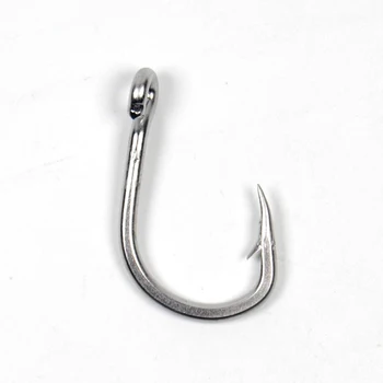 

Thick Wire Stainless Steel Saltwater Fishing Hook Trolling Jig Hook 4/0 5/0 6/0 7/0 8/0 9/0 10/0 Sea Fishing Terminal Tackle