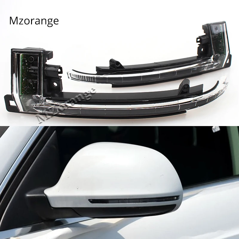 

Left and Right Side Turn Signals Light Rearview Mirror Lamp LED for Audi A4 B8 A6 C6 A3 A5 A8 Q3 2008-2011